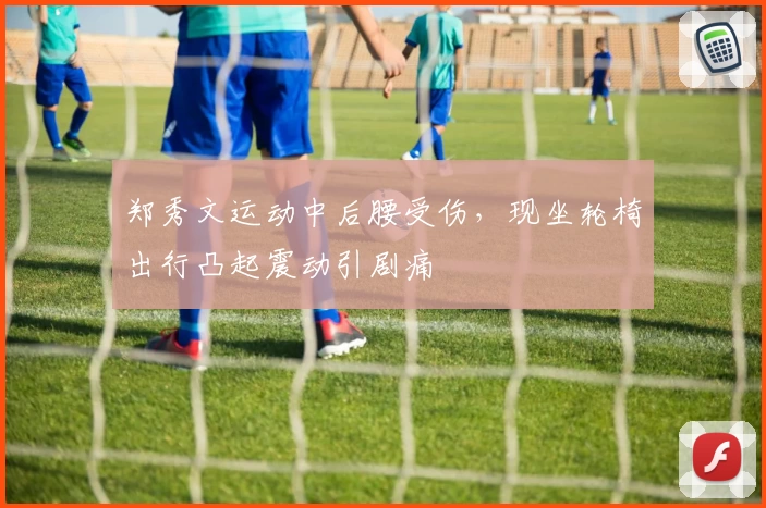 郑秀文运动中后腰受伤，现坐轮椅出行凸起震动引剧痛